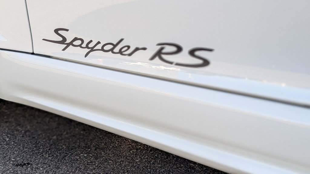 2025 Porsche 718 Spyder RS Roadster