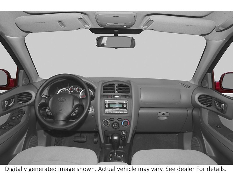 2006 Hyundai Santa Fe 4Dr Gl FWD 2.7L Auto Interior Shot 7