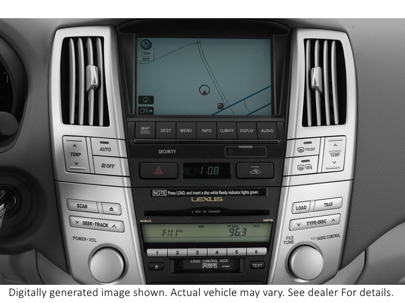 2007 Lexus Rx 350 4WD 4Dr Interior Shot 2