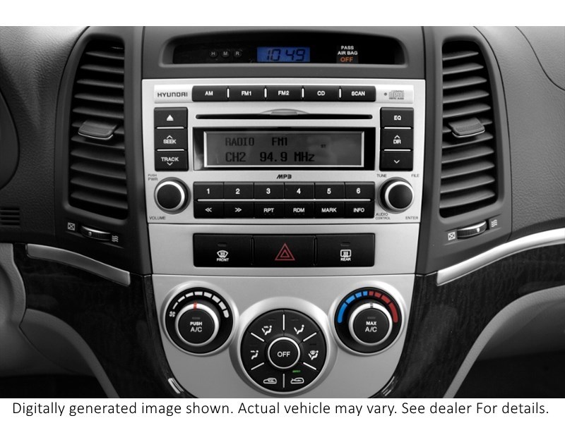 2008 Hyundai Santa Fe FWD 4Dr 2.7L Auto Gl 5-Pass Interior Shot 2