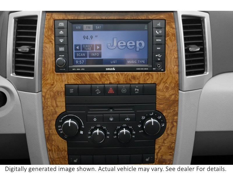 2008 Jeep Grand Cherokee 4WD 4Dr Laredo Interior Shot 2