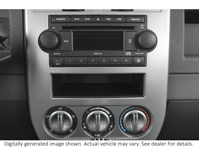2008 Jeep Compass 4WD 4Dr Sport Interior Shot 2