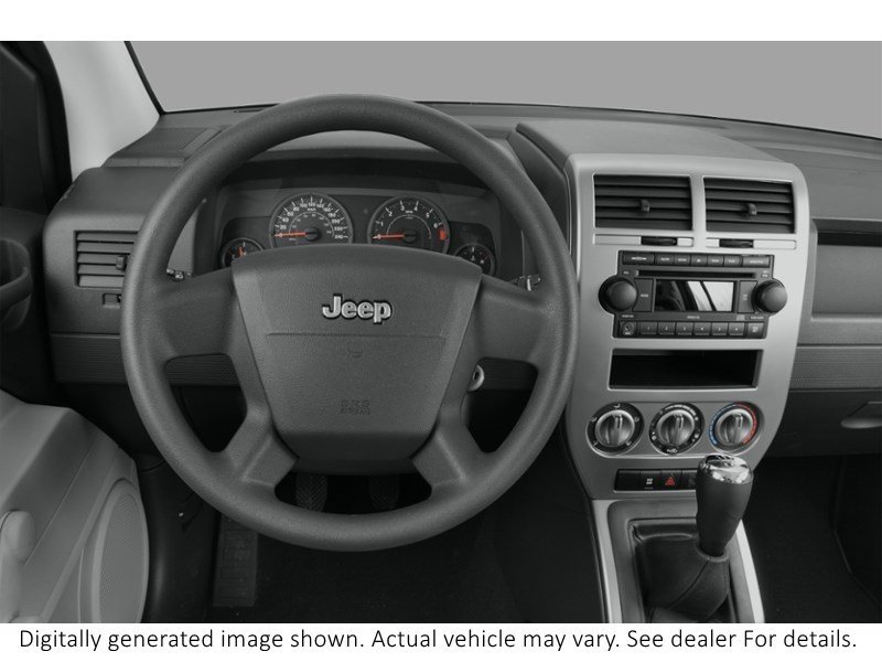 2008 Jeep Compass 4WD 4Dr Sport Interior Shot 3
