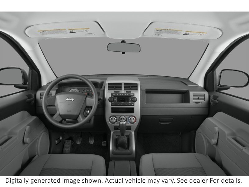 2008 Jeep Compass 4WD 4Dr Sport Interior Shot 8
