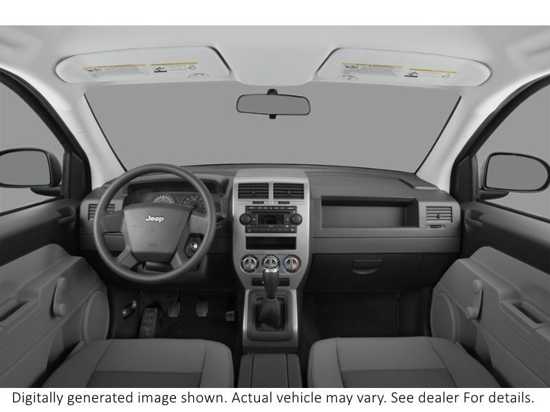 2008 Jeep Compass 4WD 4Dr Sport Interior Shot 8