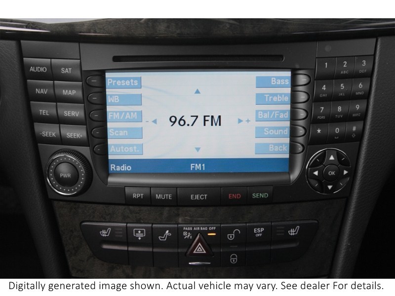2008 Mercedes-Benz E-Class 4Dr Sdn 3.5L 4Matic Interior Shot 2