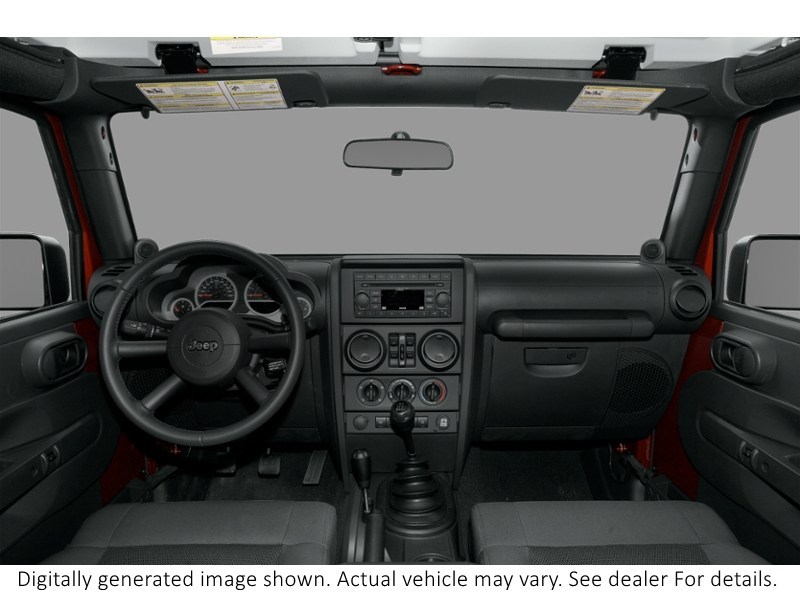 2009 Jeep Wrangler Unlimited 4WD 4Dr Sahara Interior Shot 7