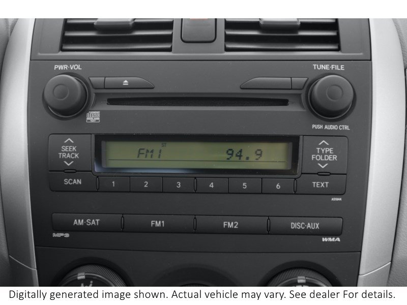 2009 Toyota Corolla 4Dr Sdn Man Ce Interior Shot 2