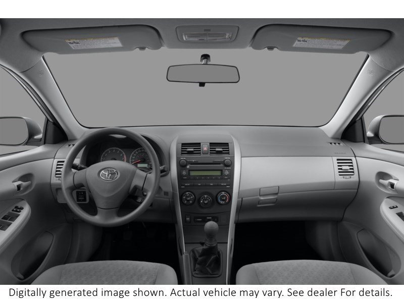 2009 Toyota Corolla 4Dr Sdn Man Ce Interior Shot 7