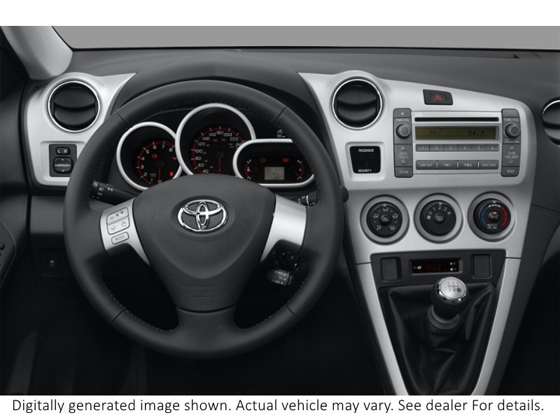 2009 Toyota Matrix 4Dr Wgn Auto Xr FWD Interior Shot 3