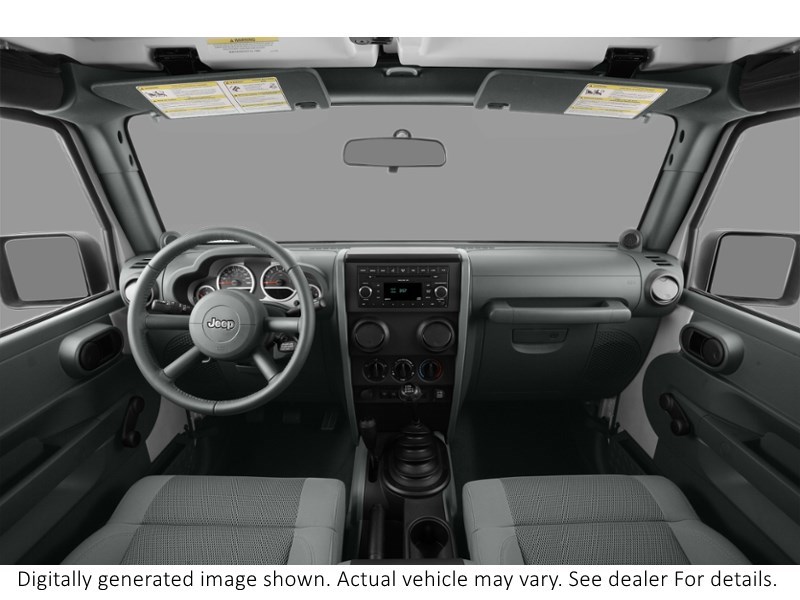 2010 Jeep Wrangler 4WD 2Dr Sahara Interior Shot 8