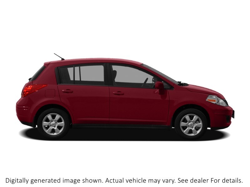 2010 Nissan Versa 5Dr Hb I4 Auto 1.8 S Exterior Shot 11