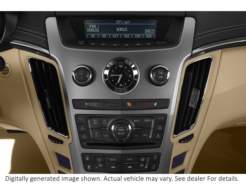 2011 Cadillac Cts 2Dr Cpe Premium RWD Interior Shot 2