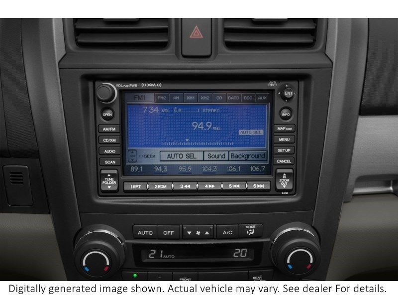 2011 Honda Cr-V 4WD 5Dr EX Interior Shot 2