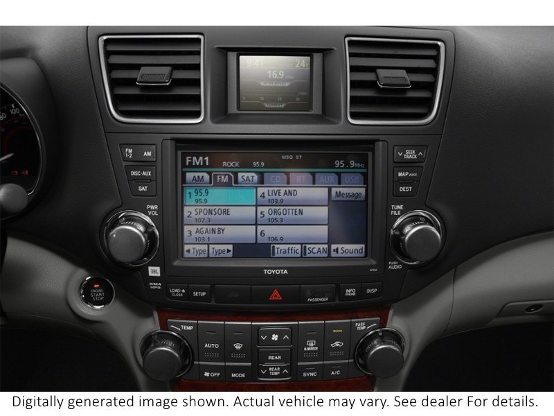 2011 Toyota Highlander 4WD 4Dr Limited Interior Shot 2