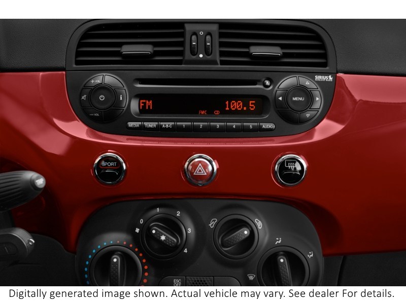 2015 Fiat 500 2Dr Hb Pop Interior Shot 2