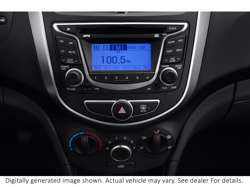 2012 Hyundai Accent 5Dr Hb Auto Gl Interior Shot 2