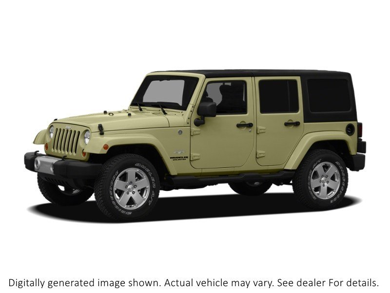 2012 Jeep Wrangler Unlimited 4WD 4Dr Sahara Exterior Shot 1