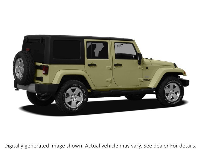2012 Jeep Wrangler Unlimited 4WD 4Dr Sahara Exterior Shot 2