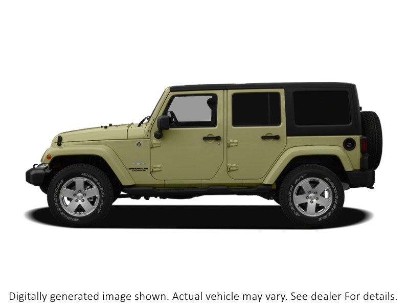 2012 Jeep Wrangler Unlimited 4WD 4Dr Sahara Exterior Shot 7