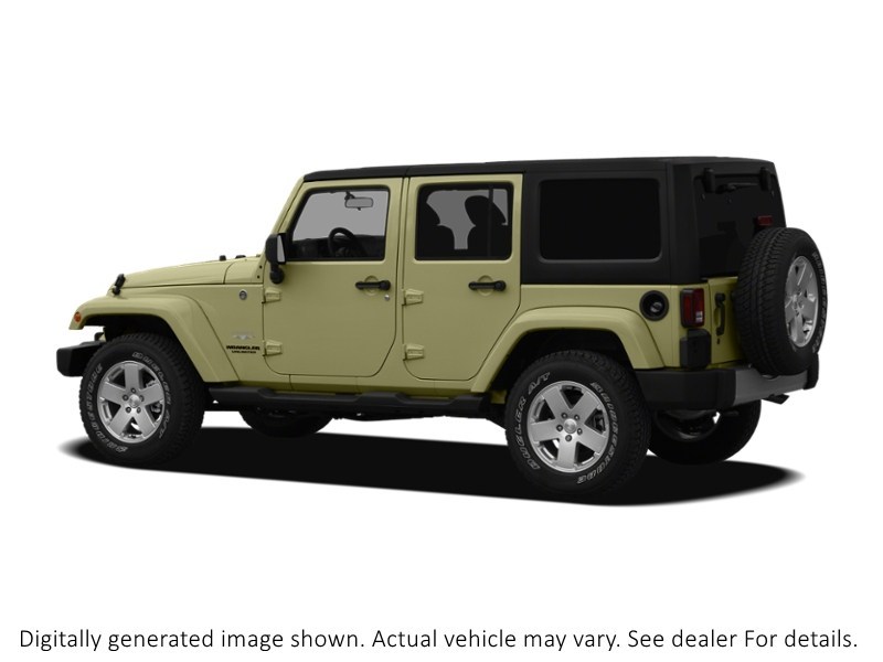 2012 Jeep Wrangler Unlimited 4WD 4Dr Sahara Exterior Shot 10