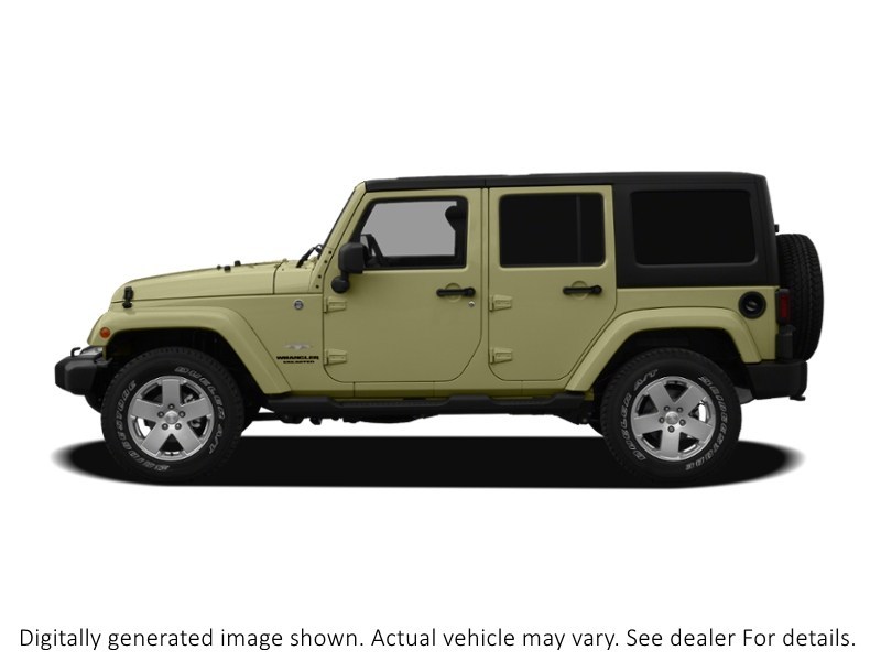2012 Jeep Wrangler Unlimited 4WD 4Dr Sahara Exterior Shot 12