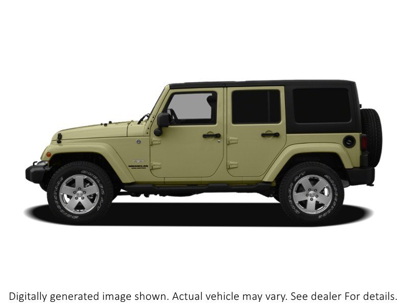 2012 Jeep Wrangler Unlimited 4WD 4Dr Sahara Exterior Shot 12