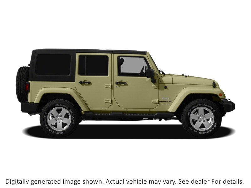 2012 Jeep Wrangler Unlimited 4WD 4Dr Sahara Exterior Shot 16