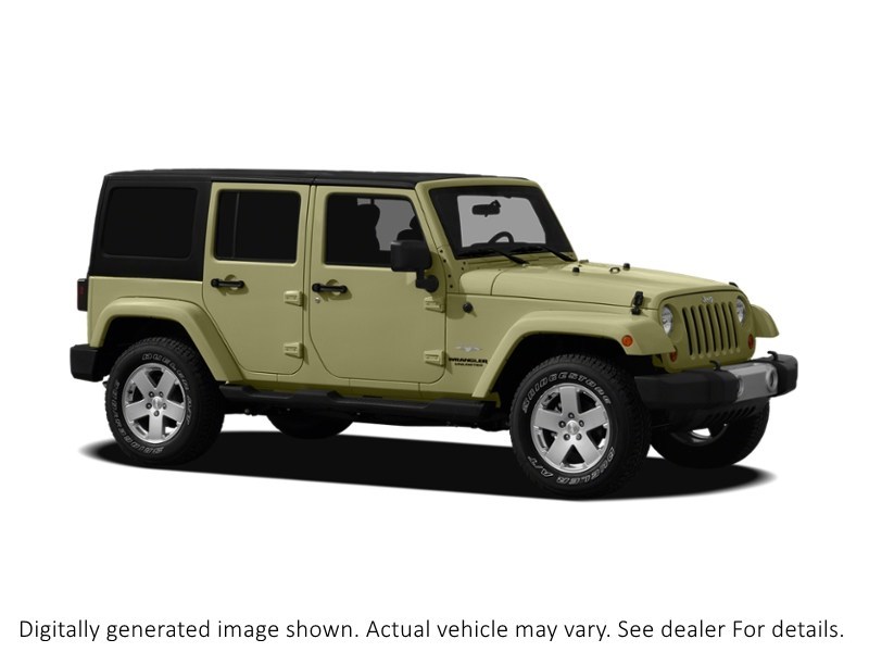 2012 Jeep Wrangler Unlimited 4WD 4Dr Sahara Exterior Shot 17