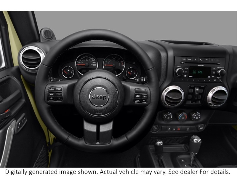 2012 Jeep Wrangler Unlimited 4WD 4Dr Sahara Interior Shot 3