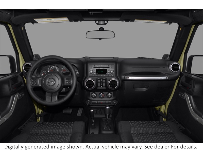 2012 Jeep Wrangler Unlimited 4WD 4Dr Sahara Interior Shot 7