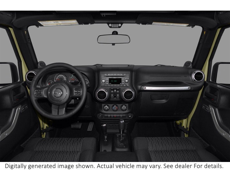 2012 Jeep Wrangler Unlimited 4WD 4Dr Sahara Interior Shot 7