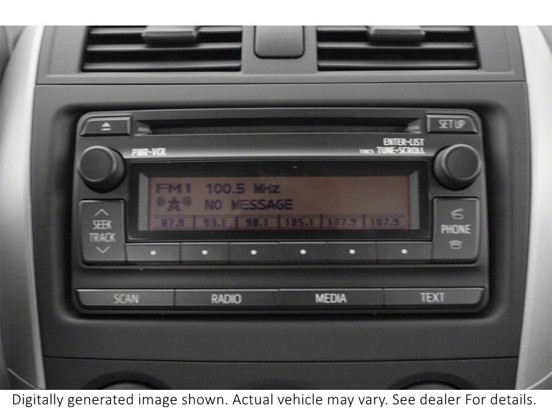 2012 Toyota Corolla 4Dr Sdn Man Ce Interior Shot 2
