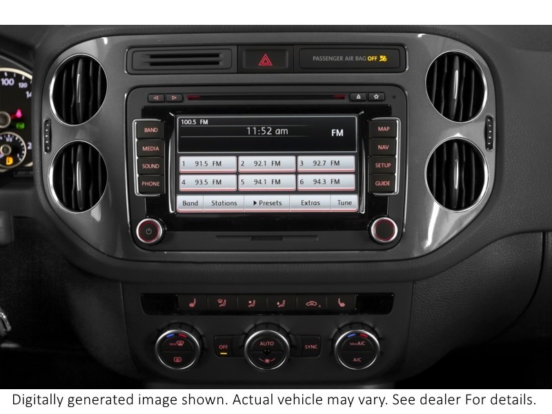 2017 Volkswagen Tiguan 4Motion 4Dr Wolfsburg Edition Interior Shot 2