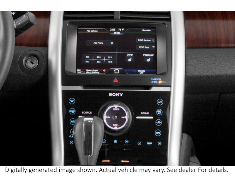 2013 Ford Edge 4Dr Sel FWD Interior Shot 1