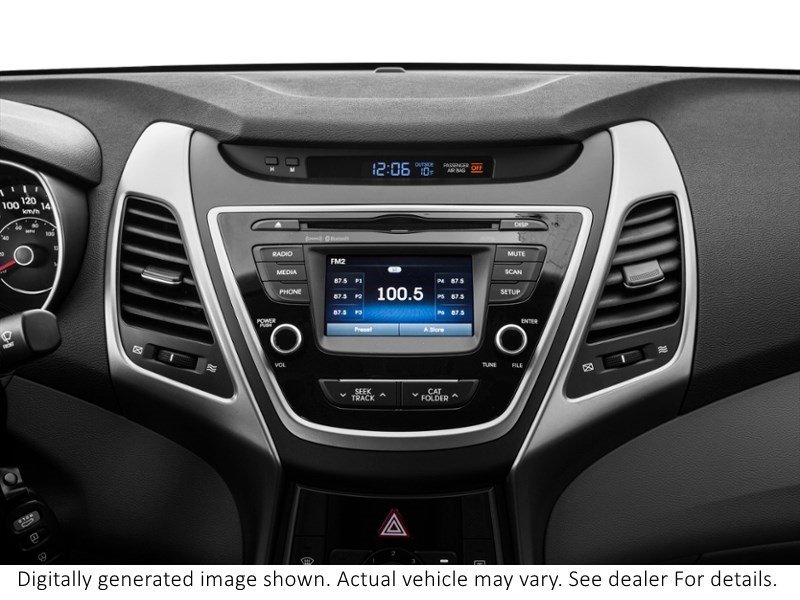 2015 Hyundai Elantra 4Dr Sdn Auto Gls Interior Shot 2