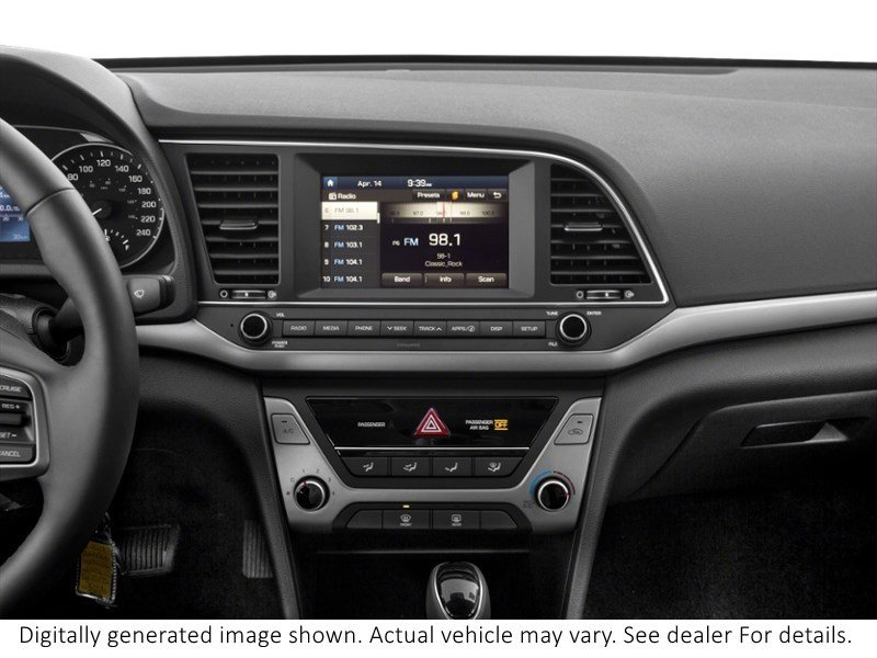 2018 Hyundai Elantra Gls Auto Interior Shot 2