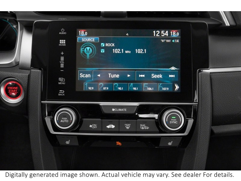 2018 Honda Civic Sedan EX CVT Interior Shot 2