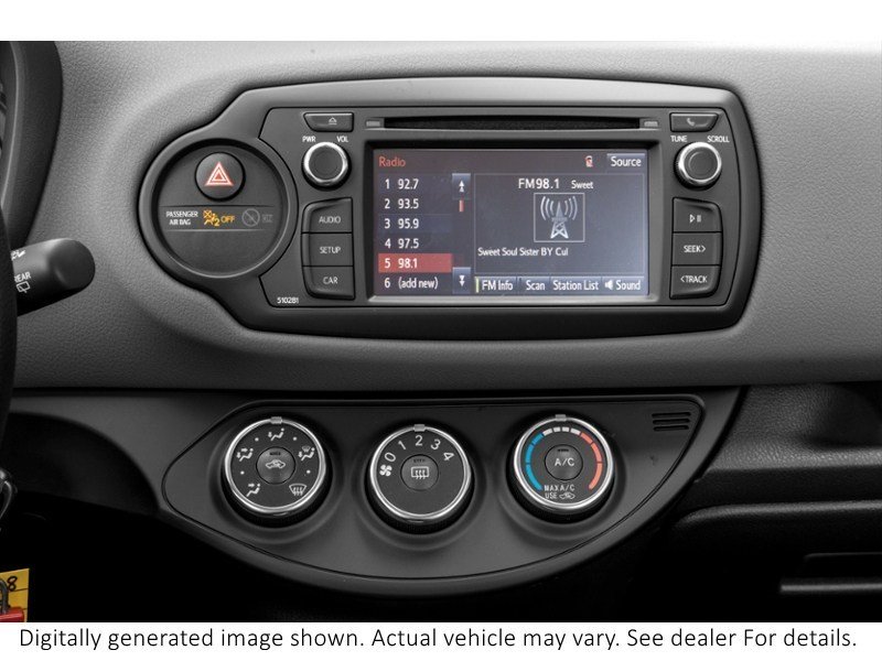2018 Toyota Yaris Hatchback 5Dr LE Manual Interior Shot 2