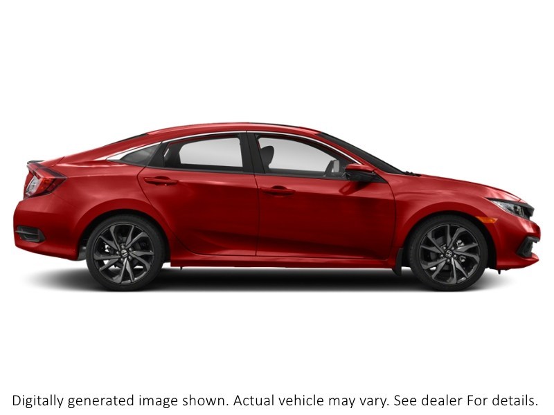 2021 Honda Civic Sedan Sport CVT Exterior Shot 10