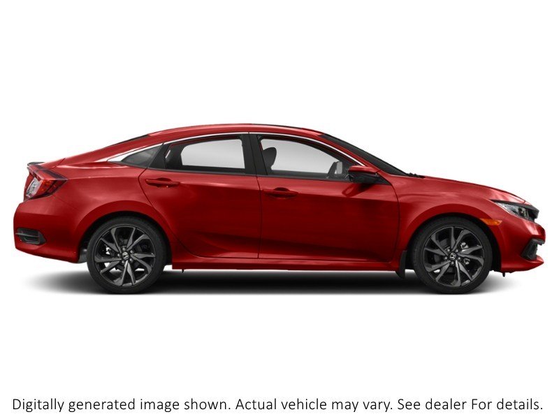 2021 Honda Civic Sedan Sport CVT Exterior Shot 10