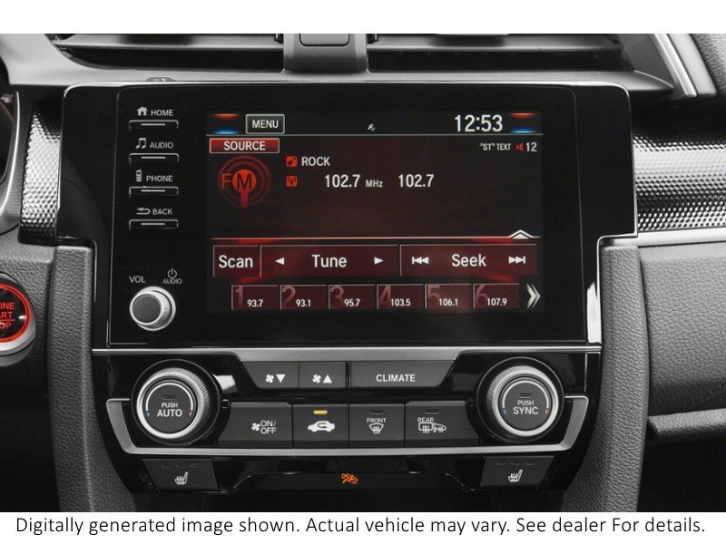 2021 Honda Civic Sedan Sport CVT Interior Shot 2