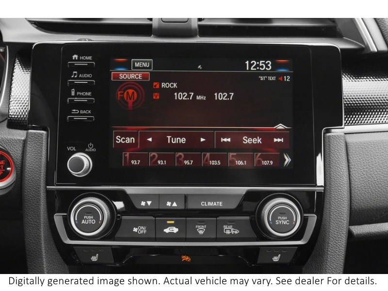 2021 Honda Civic Sedan Sport CVT Interior Shot 8