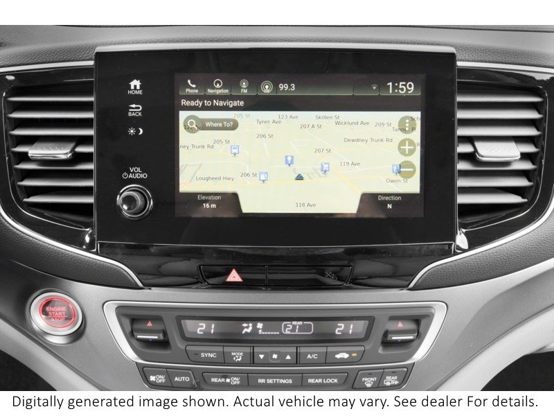 2019 Honda Pilot Exl/Leather Sunroof/Remote Start Interior Shot 8