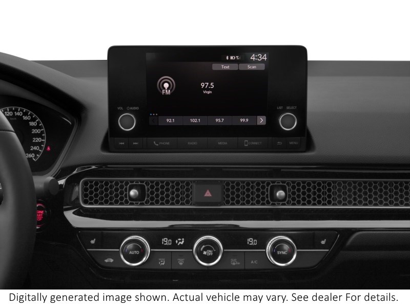 2022 Honda Civic EX CVT Interior Shot 2