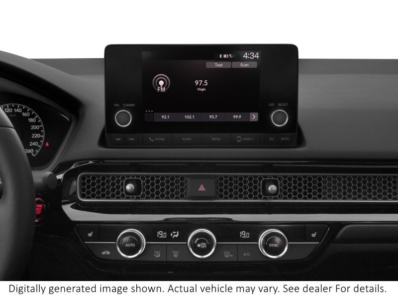 2022 Honda Civic EX CVT Interior Shot 2