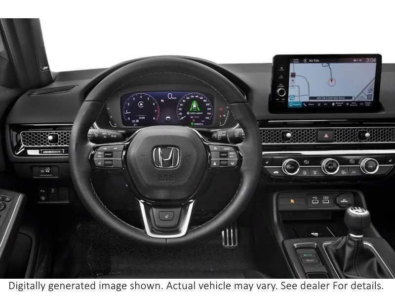 2024 Honda Civic Hatchback Sport Touring CVT Interior Shot 3