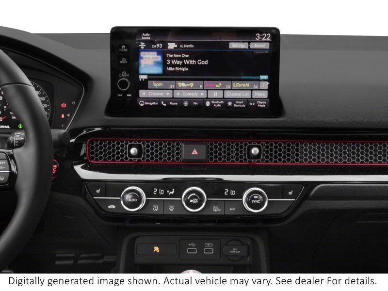 2022 Honda Civic Si Manual Interior Shot 2