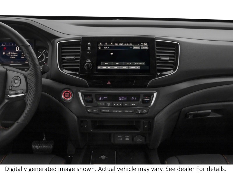 2024 Honda Passport Trailsport AWD Interior Shot 2