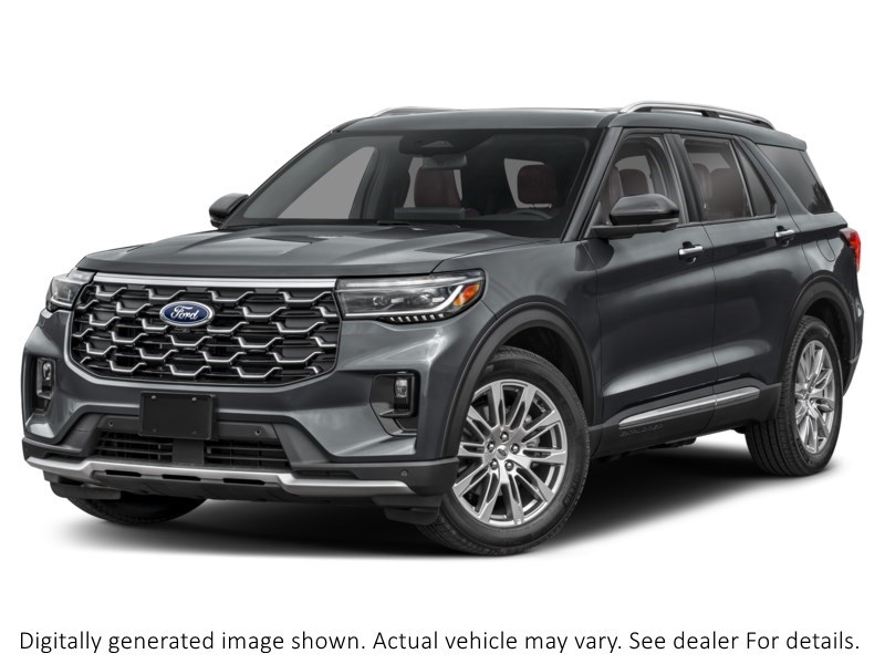 2026 Ford Explorer Platinum 4WD Exterior Shot 1
